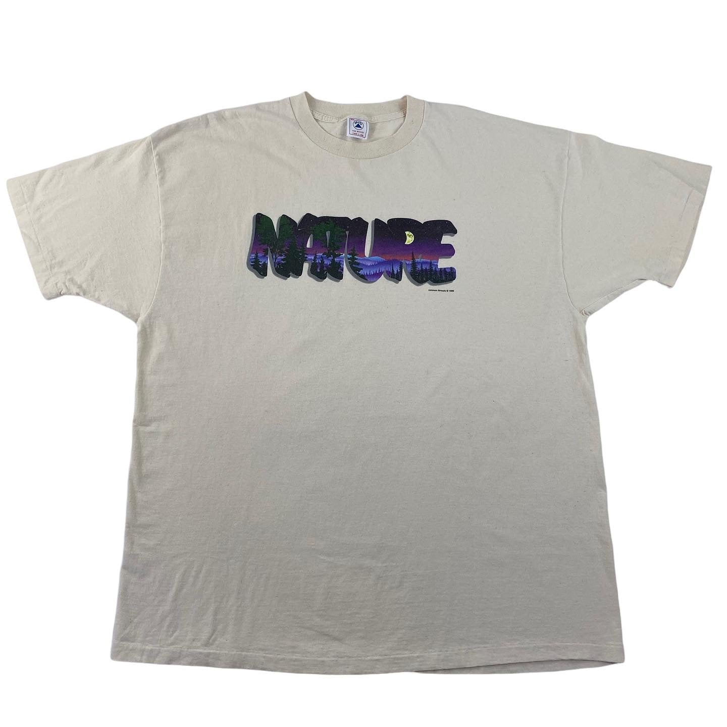 90s NATURE tee XXL