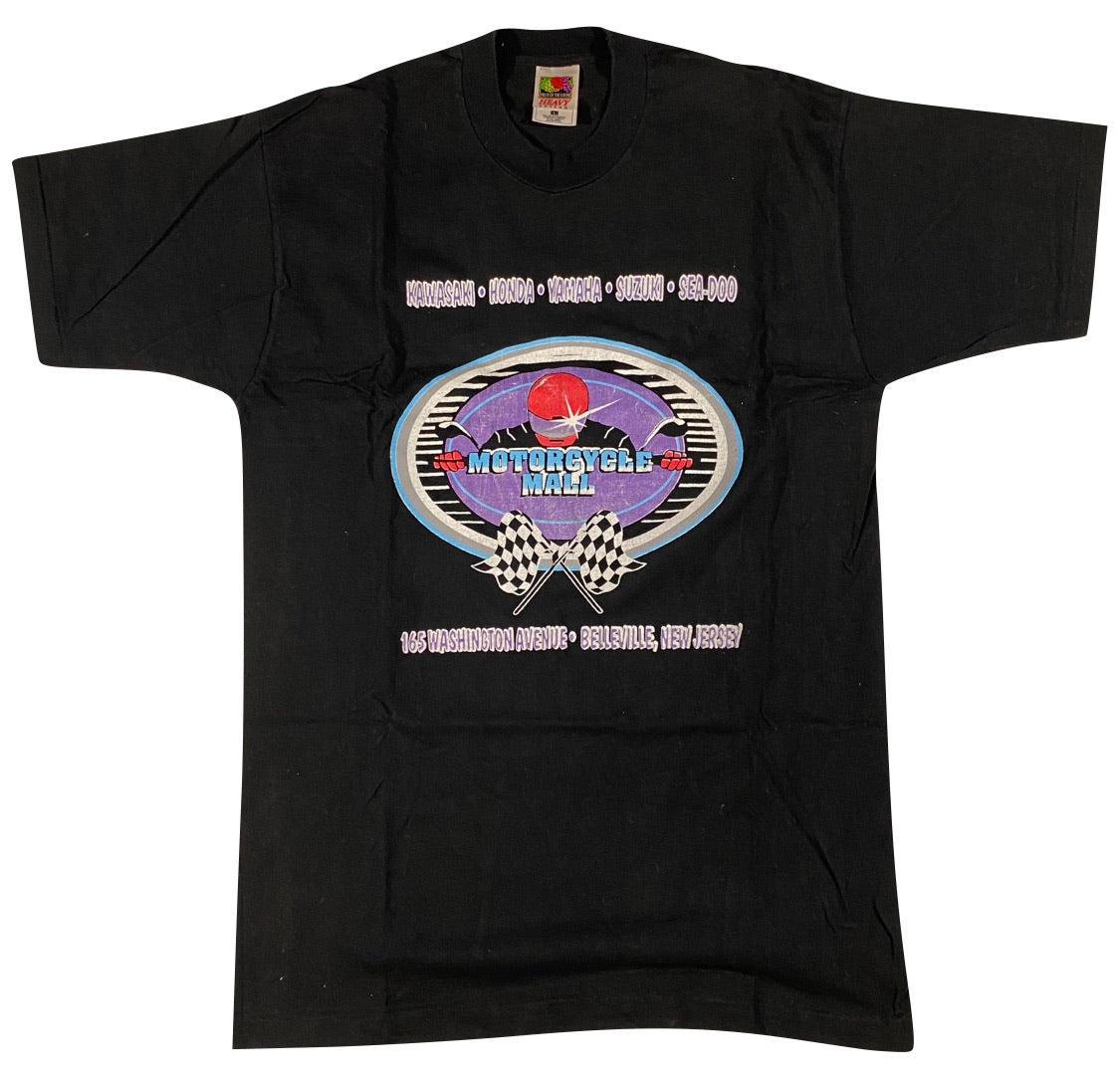 Motorcycle mall. belleville NJ large Vintage Sponsor