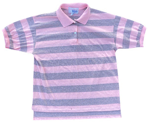 80s Striped polo. S/M fit