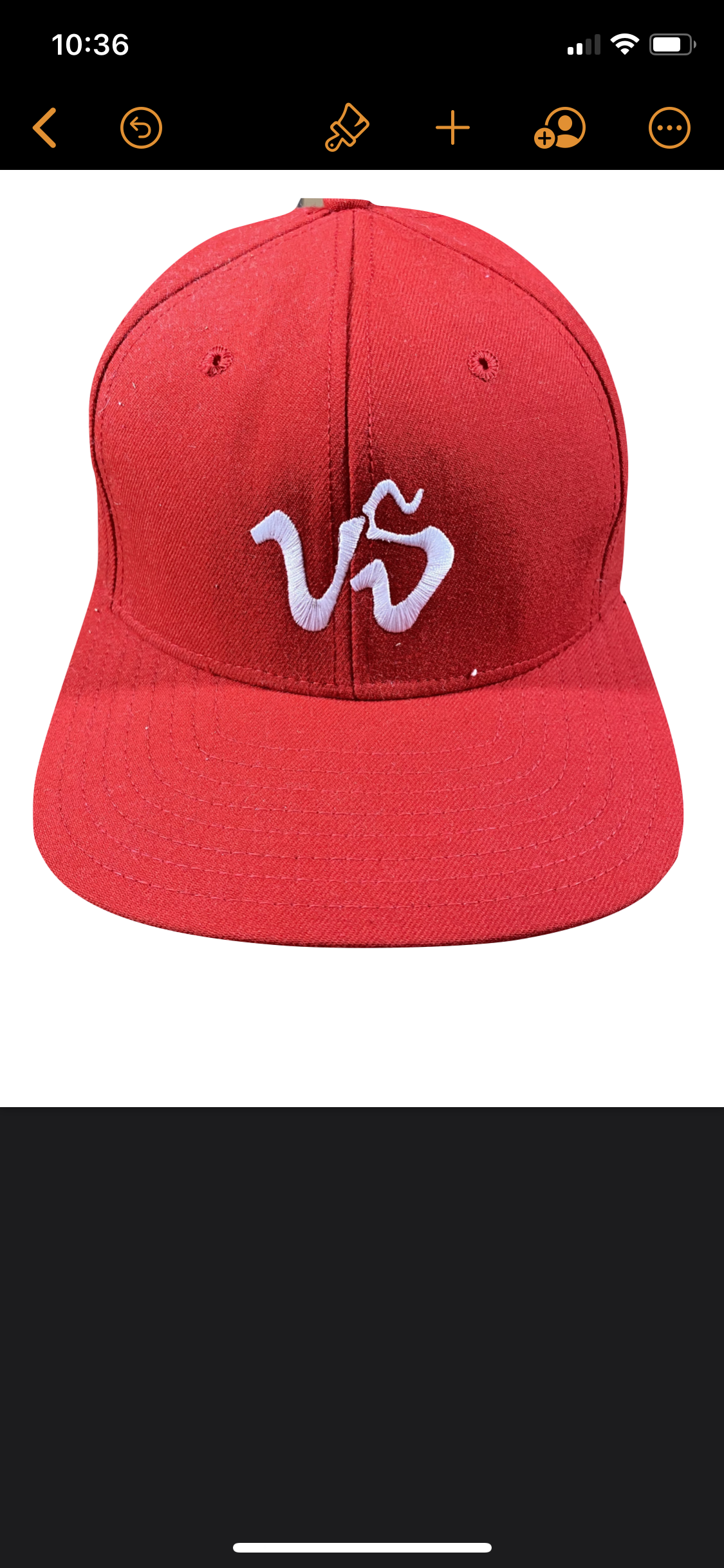 80s New era snapback. VS embroidery