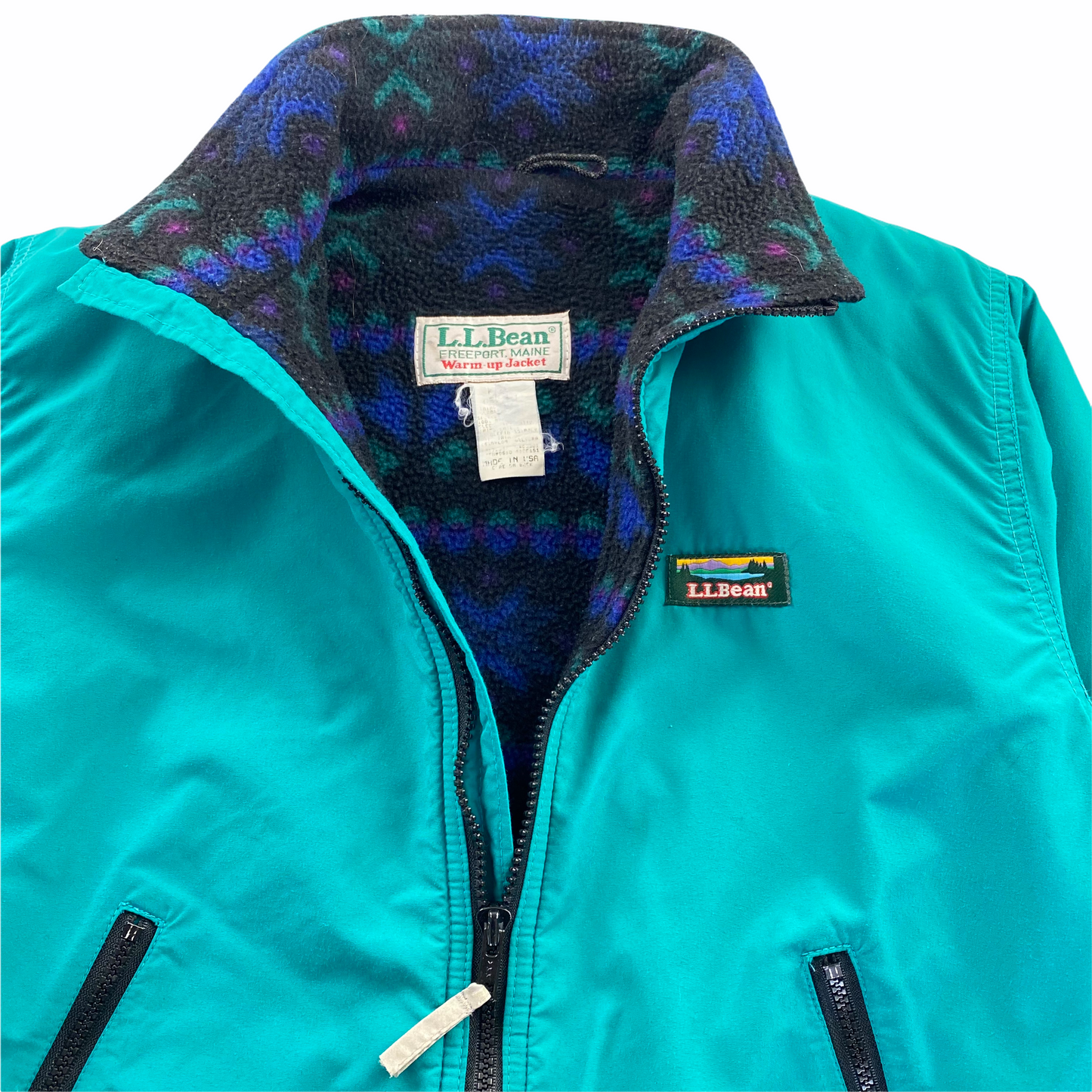 LL Bean warm up jacket. XS – Vintage Sponsor LL Bean warm up jacket. XS – Vintage Sponsor