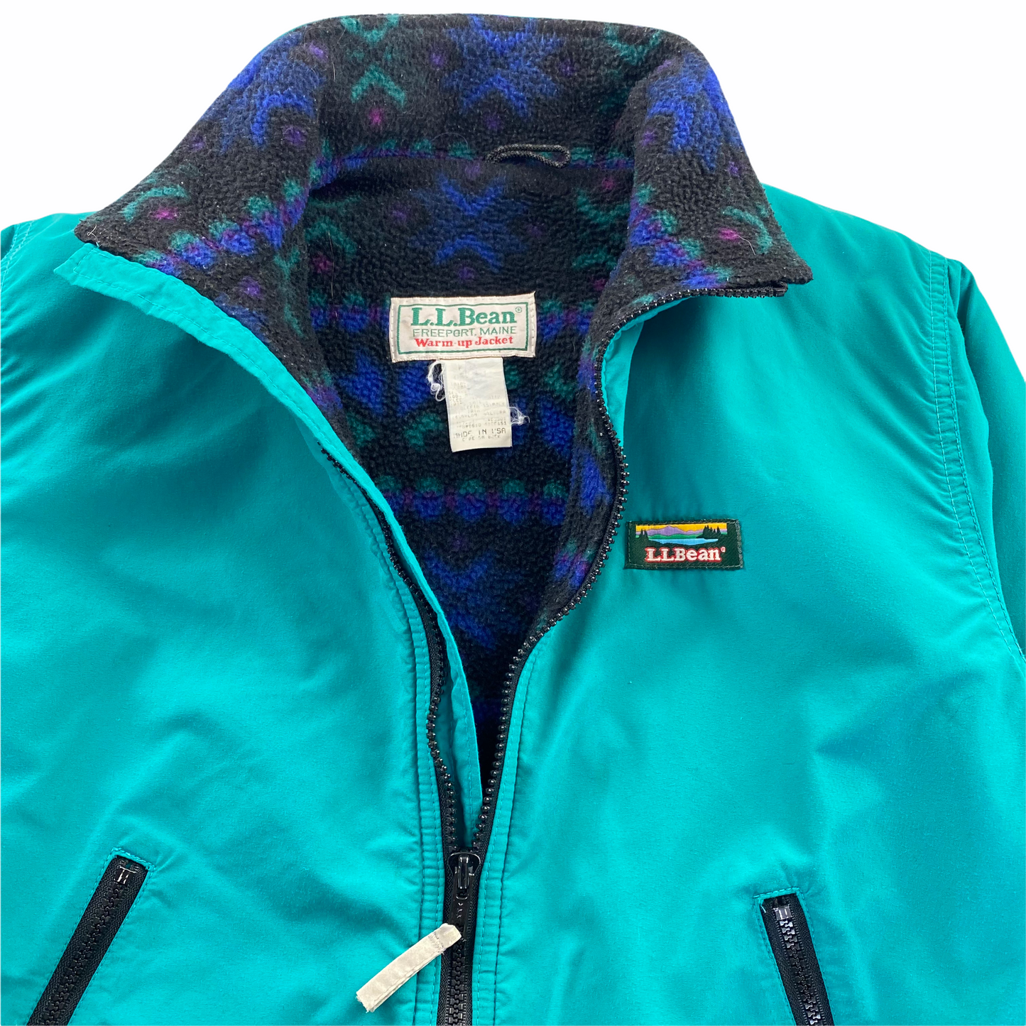 LL Bean warm up jacket. XS