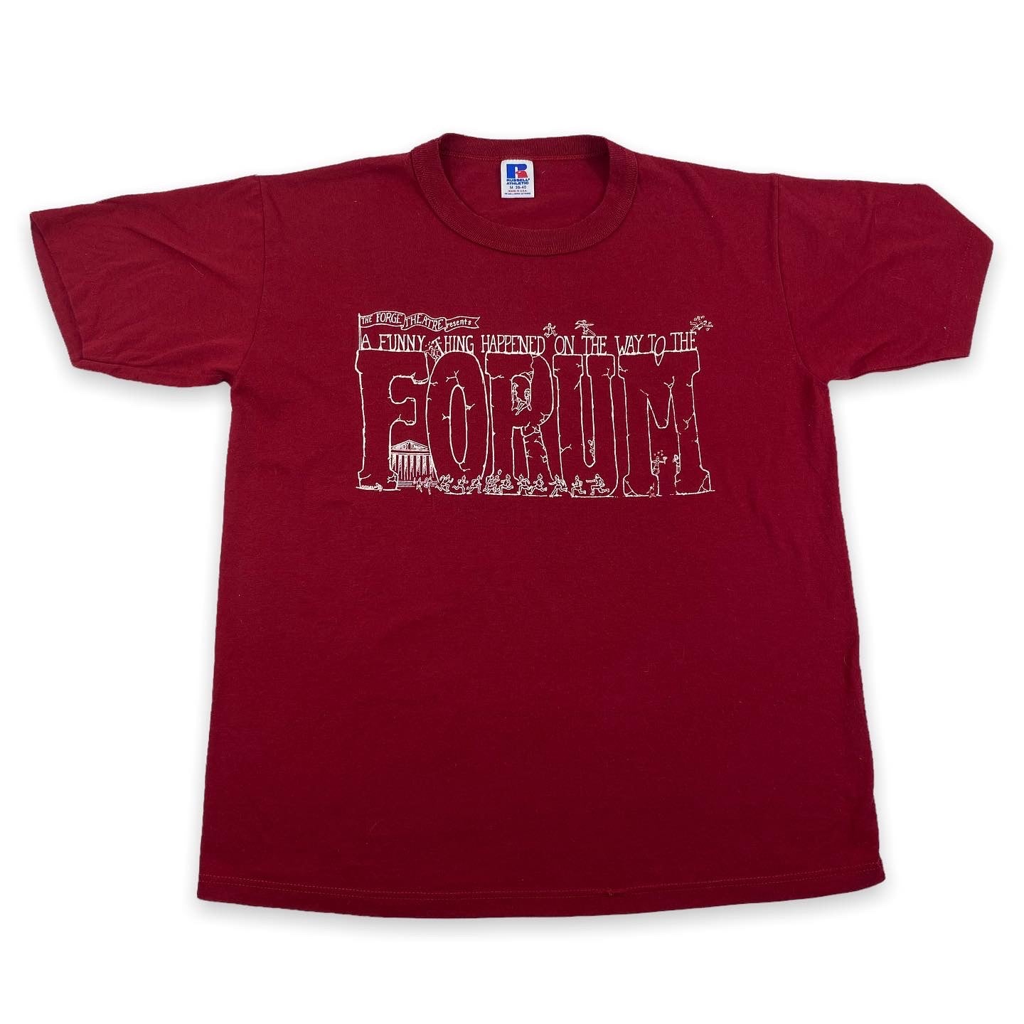 80s The forge theatre tee. medium