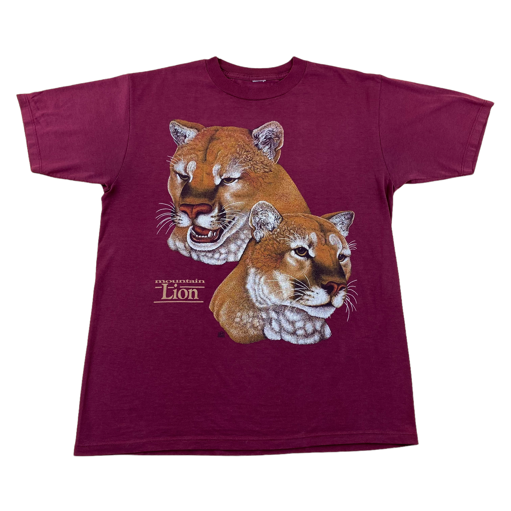 90s Lion or eagle tee large