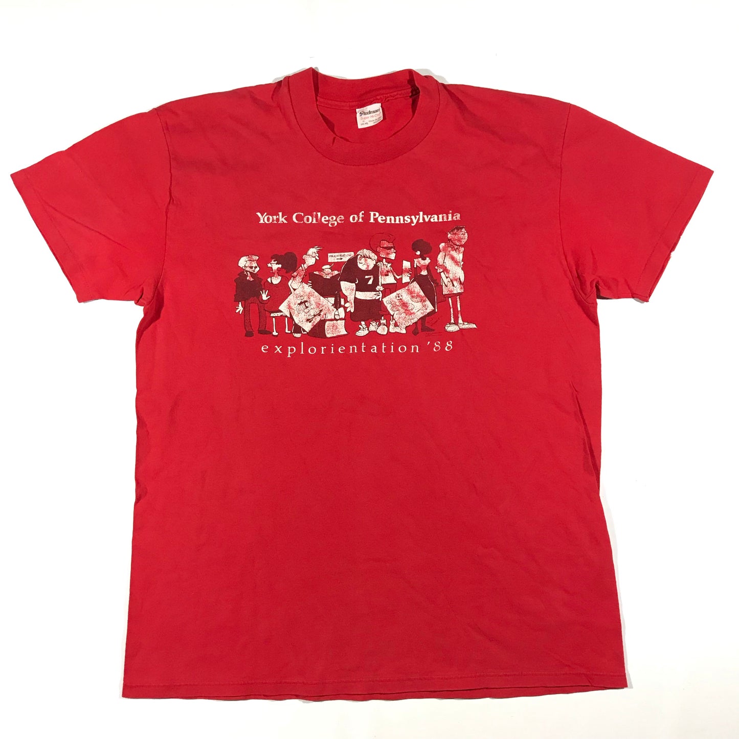 1988 York college tee. XL