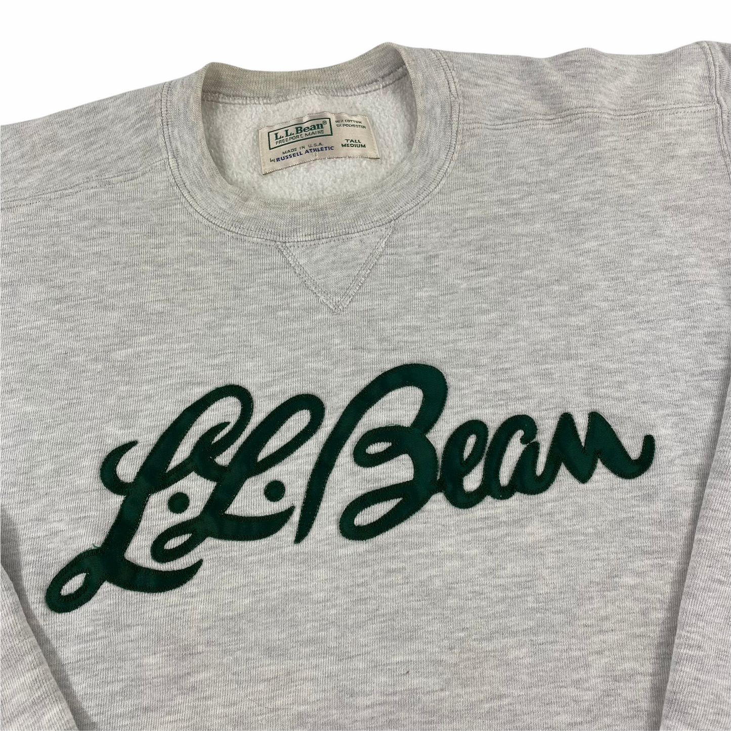 90s LL Bean Russell crewneck sweatshirt. medium tall