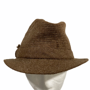 Donegal tweed hat. 7 1/8