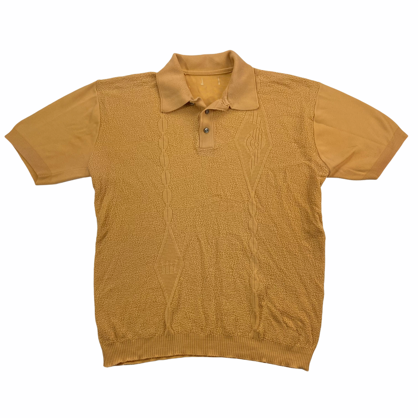 Wise guy woven polo. medium