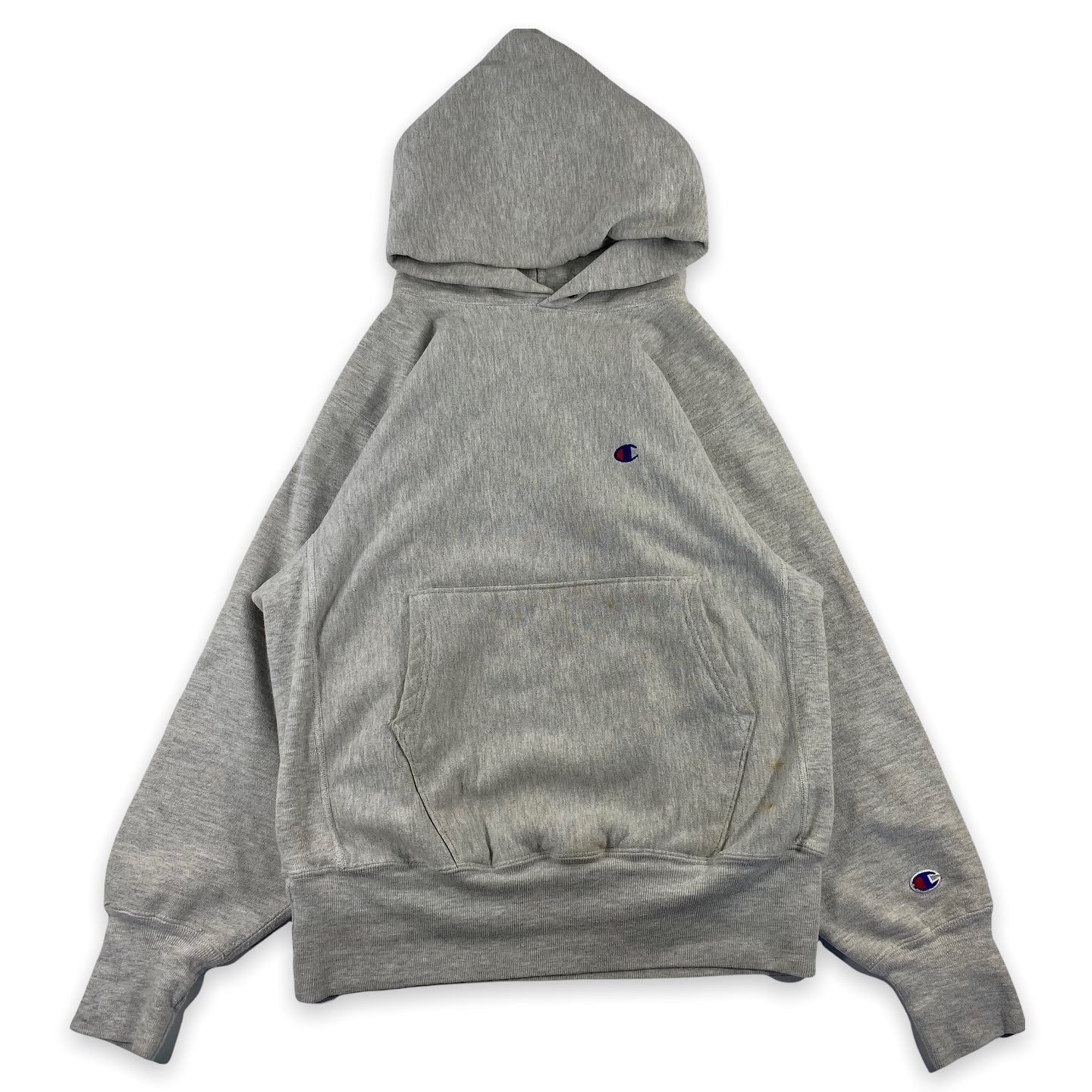 90s Champion Reverse weave hooded sweatshirt. medium – Vintage Sponsor