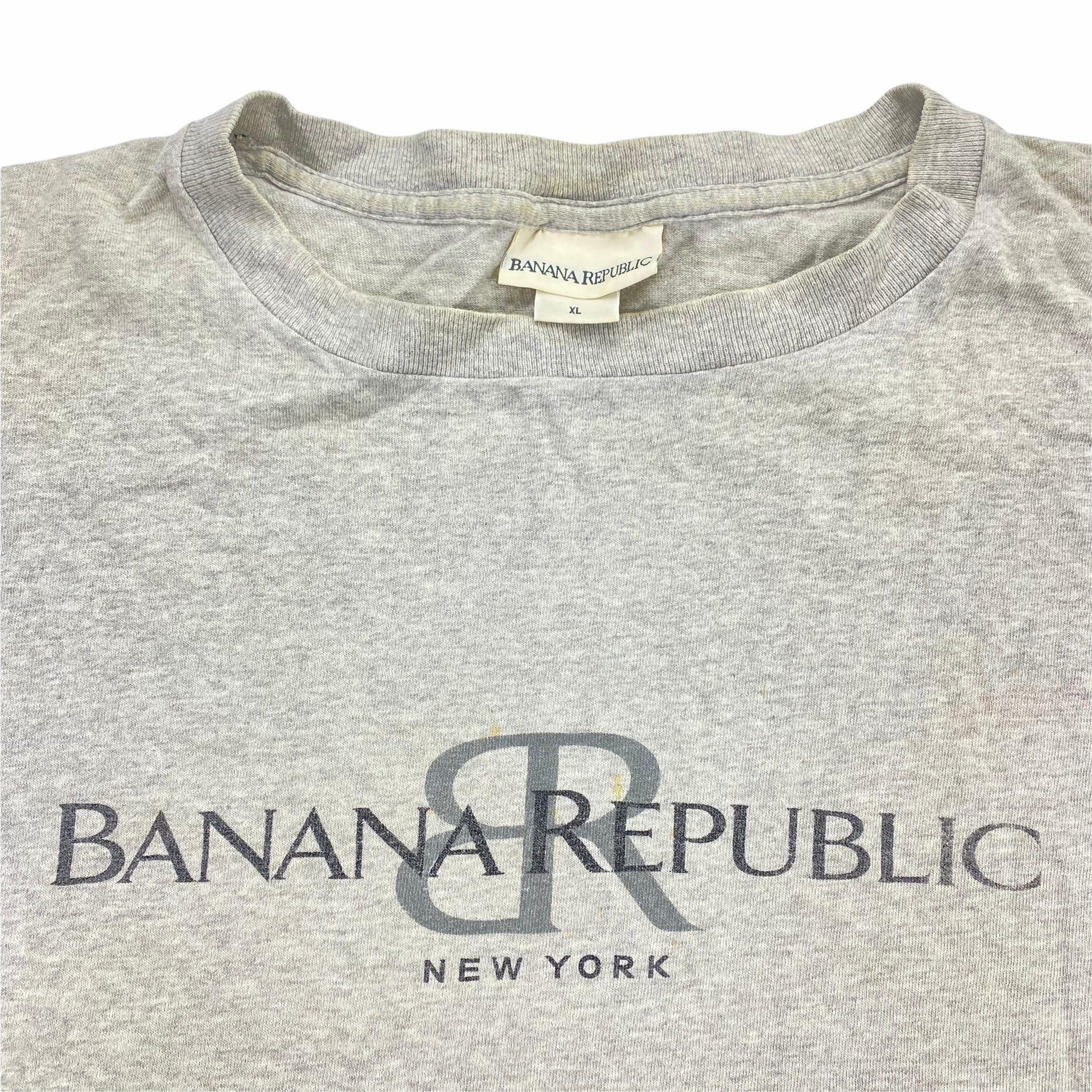 90s Banana republic tee. XL Vintage Sponsor