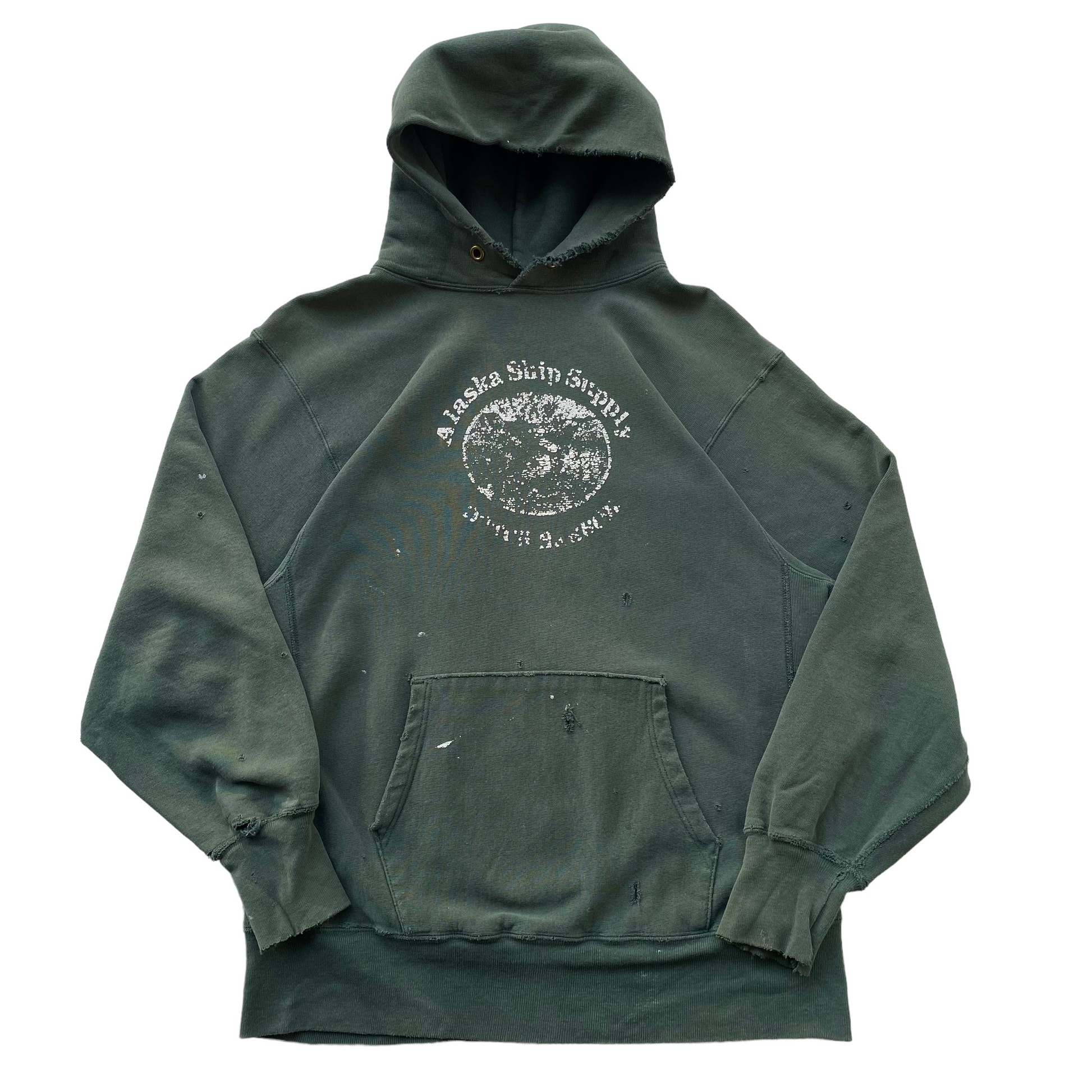90s Champion reverse weave hooded sweatshirt Alaska ship supply XL 90s Champion reverse weave hooded sweatshirt Alaska ship supply XL