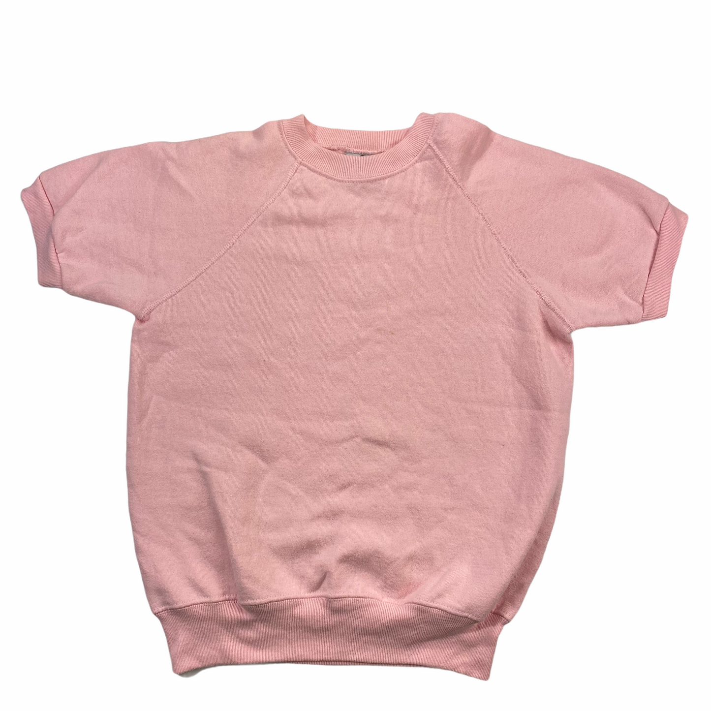 Pink Short Sleeve Crewneck Medium