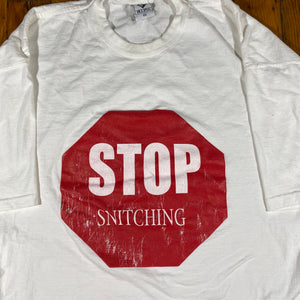 Stop snitching tee. 3XL
