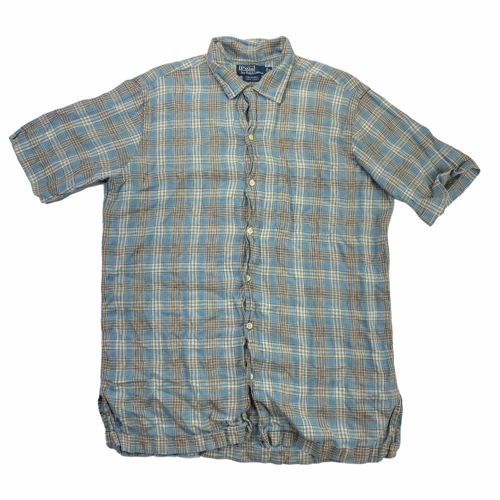 Polo ralph lauren caldwell linen button down shirt Small