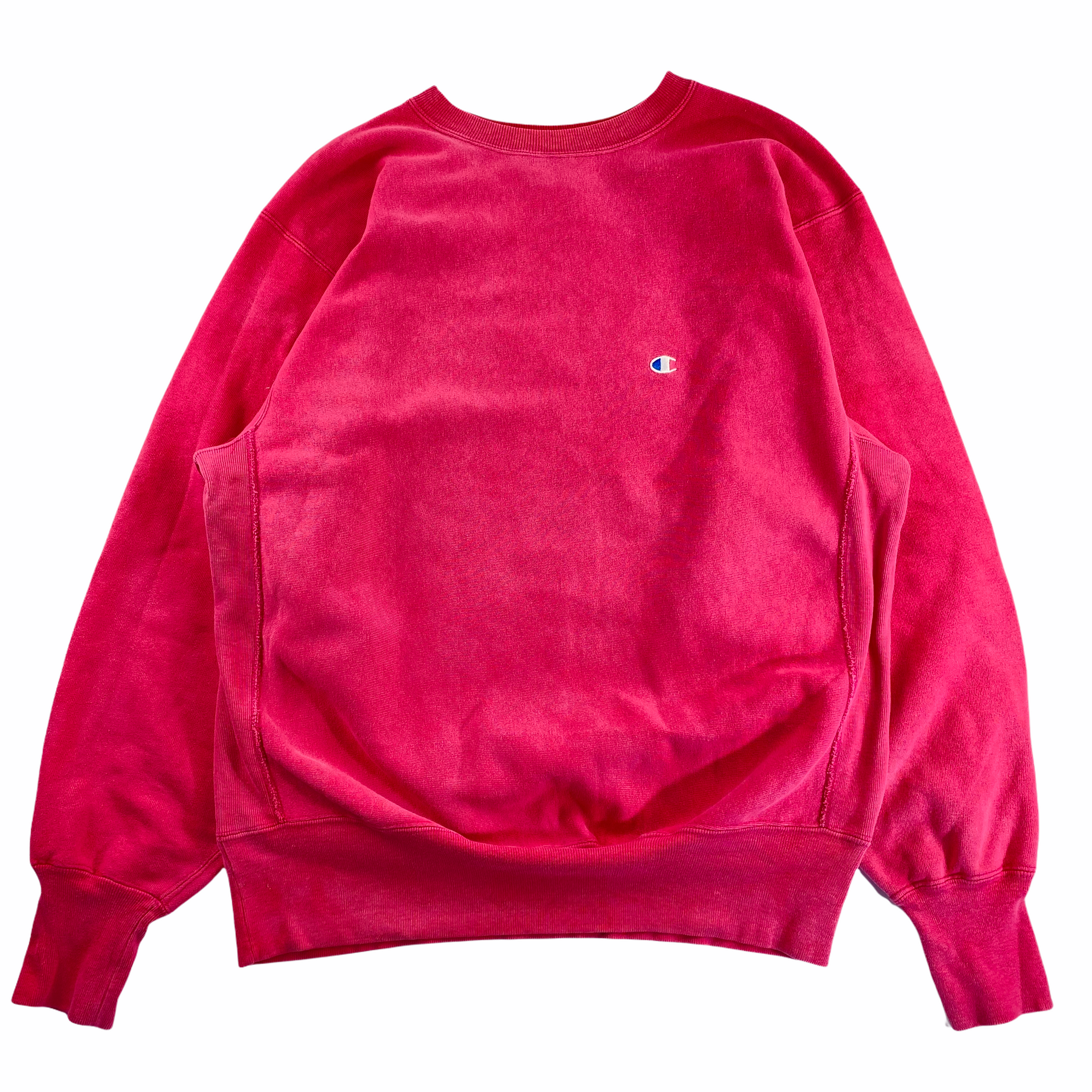 Vintage 90s Champion Hot Pink Crewneck Sweatshirt! (Size: Large