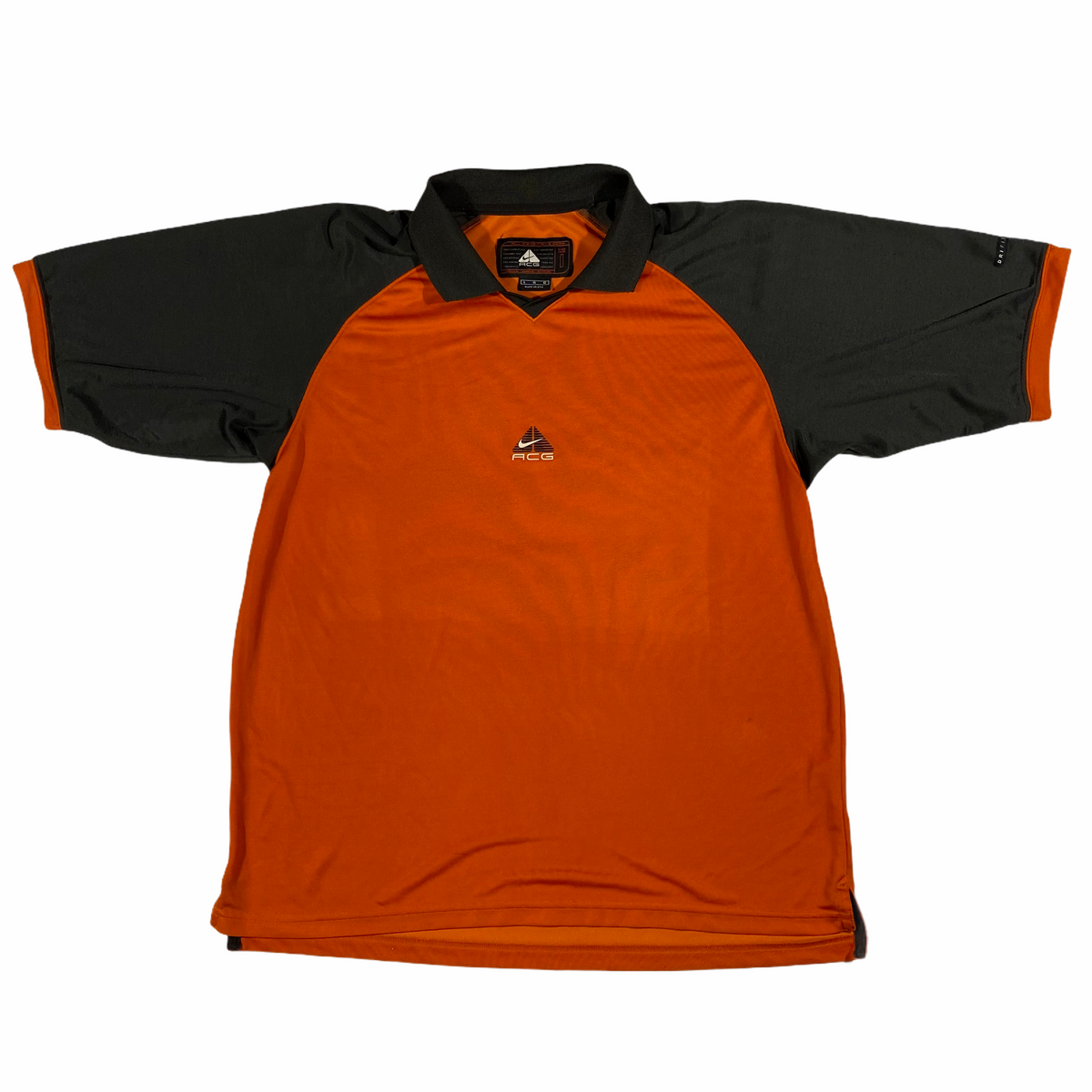 90s Nike ACG base layer polo shirt. L/XL – Vintage Sponsor