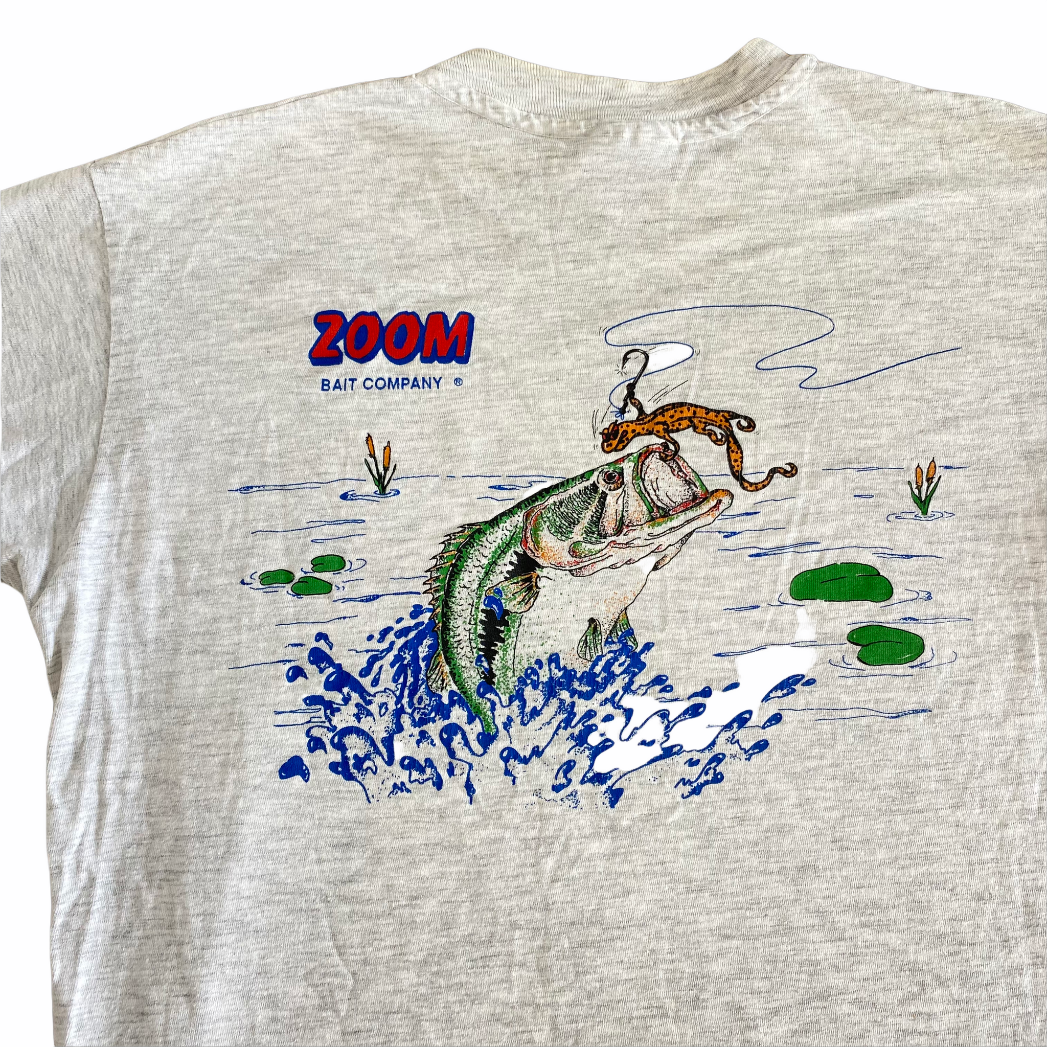 90s ZOOM bait company tee. large – Vintage Sponsor