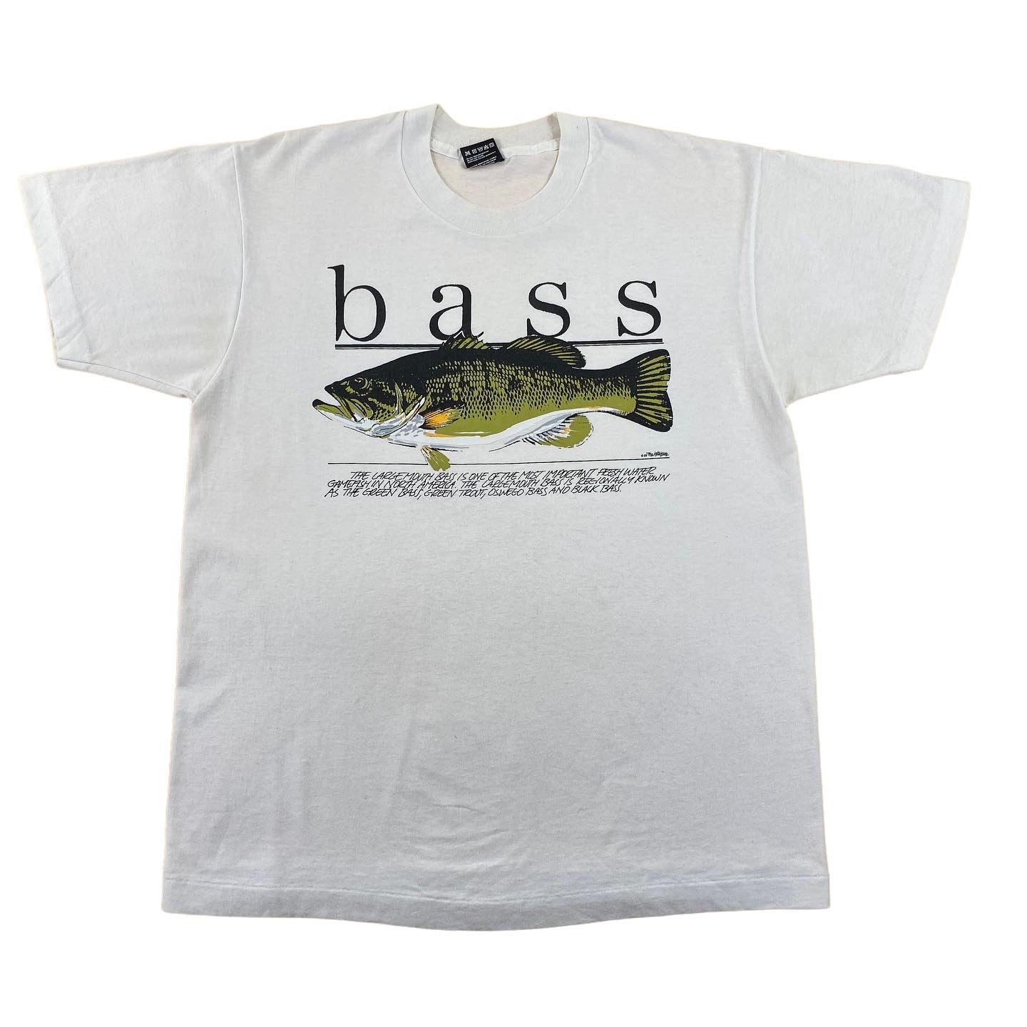 90s BASS tee. large