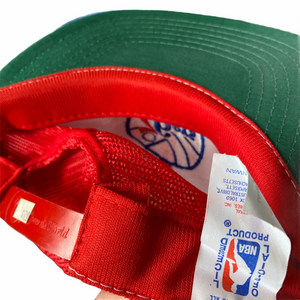 76ers mesh back hat