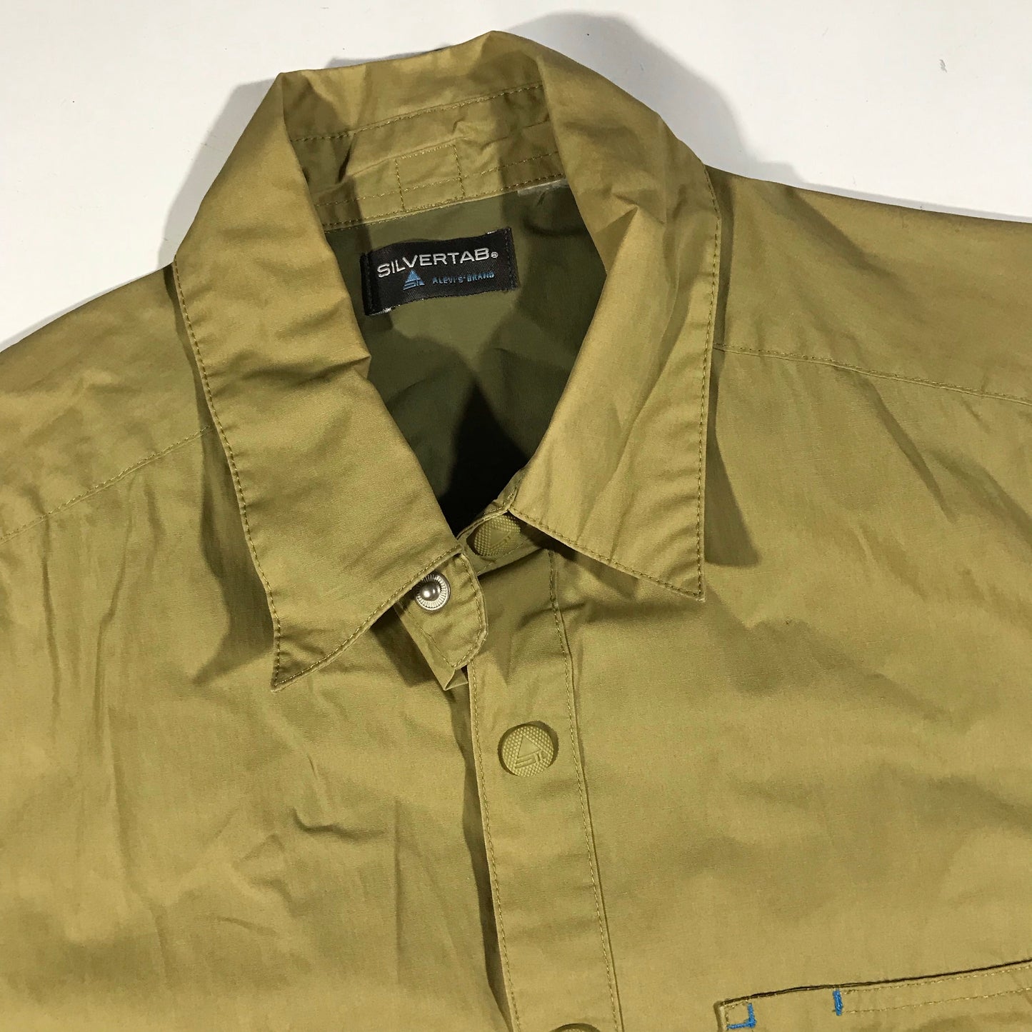 Y2K Silvertab Technical Shirt Large