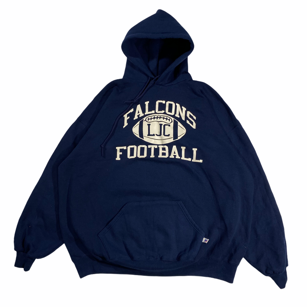 90s Falcon football hooded sweatshirt. XXL fit