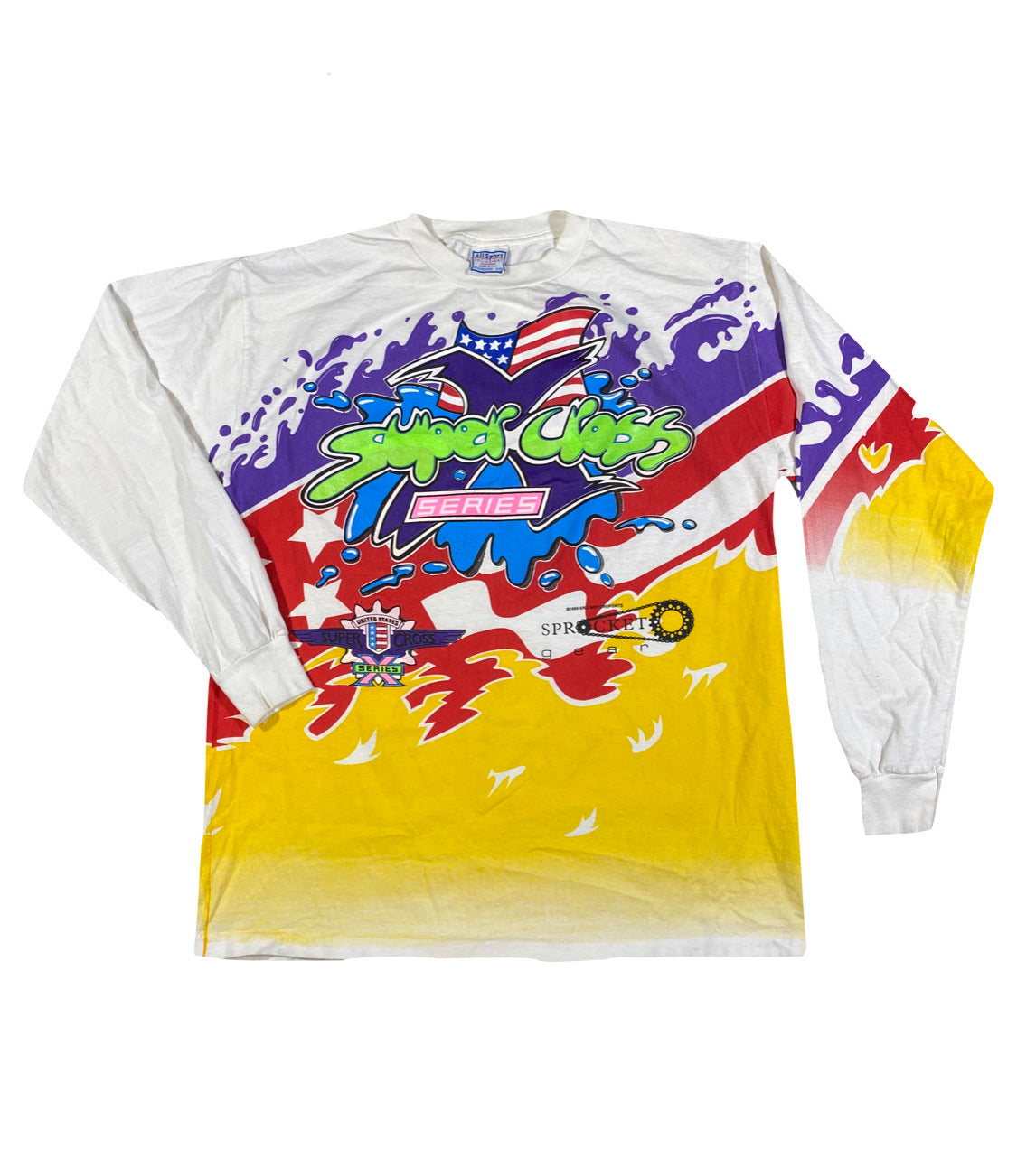 90s Super cross longsleeve. XL