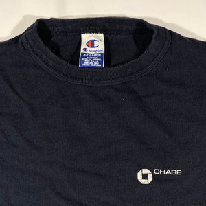 90s Chanpion chase bank tee XL fit