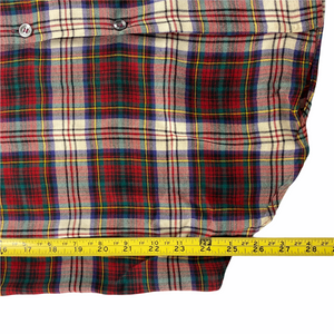 50s Abercrombie viyella shirt. large (22x27)