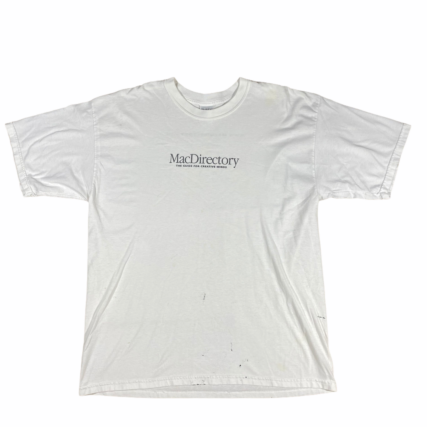 Y2k Mac directory tee. XL