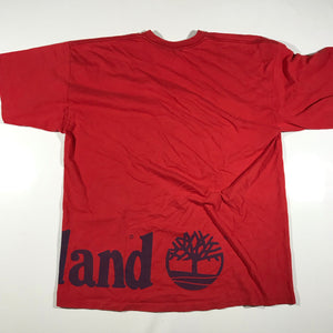 90s Timberland wrap around tee. XL – Vintage Sponsor