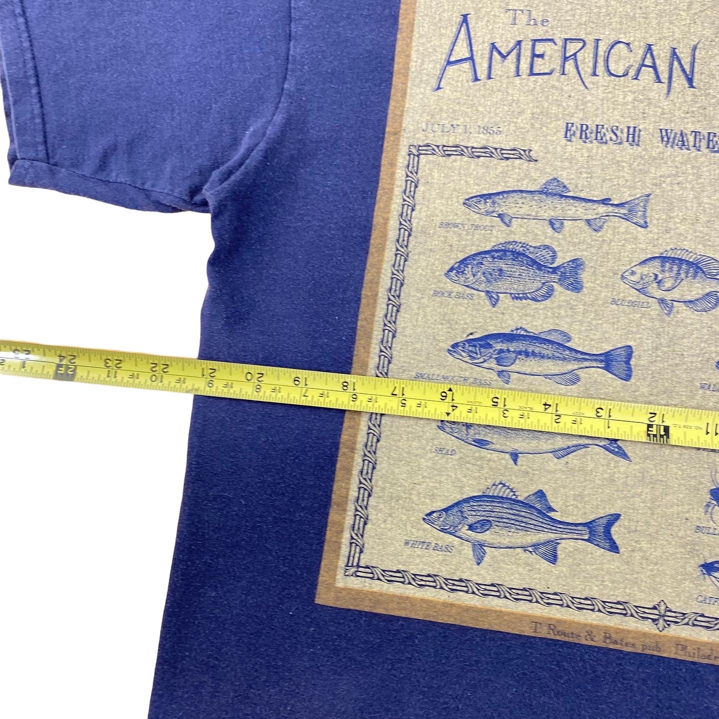 90s American outdoors fish tee. Medium fit