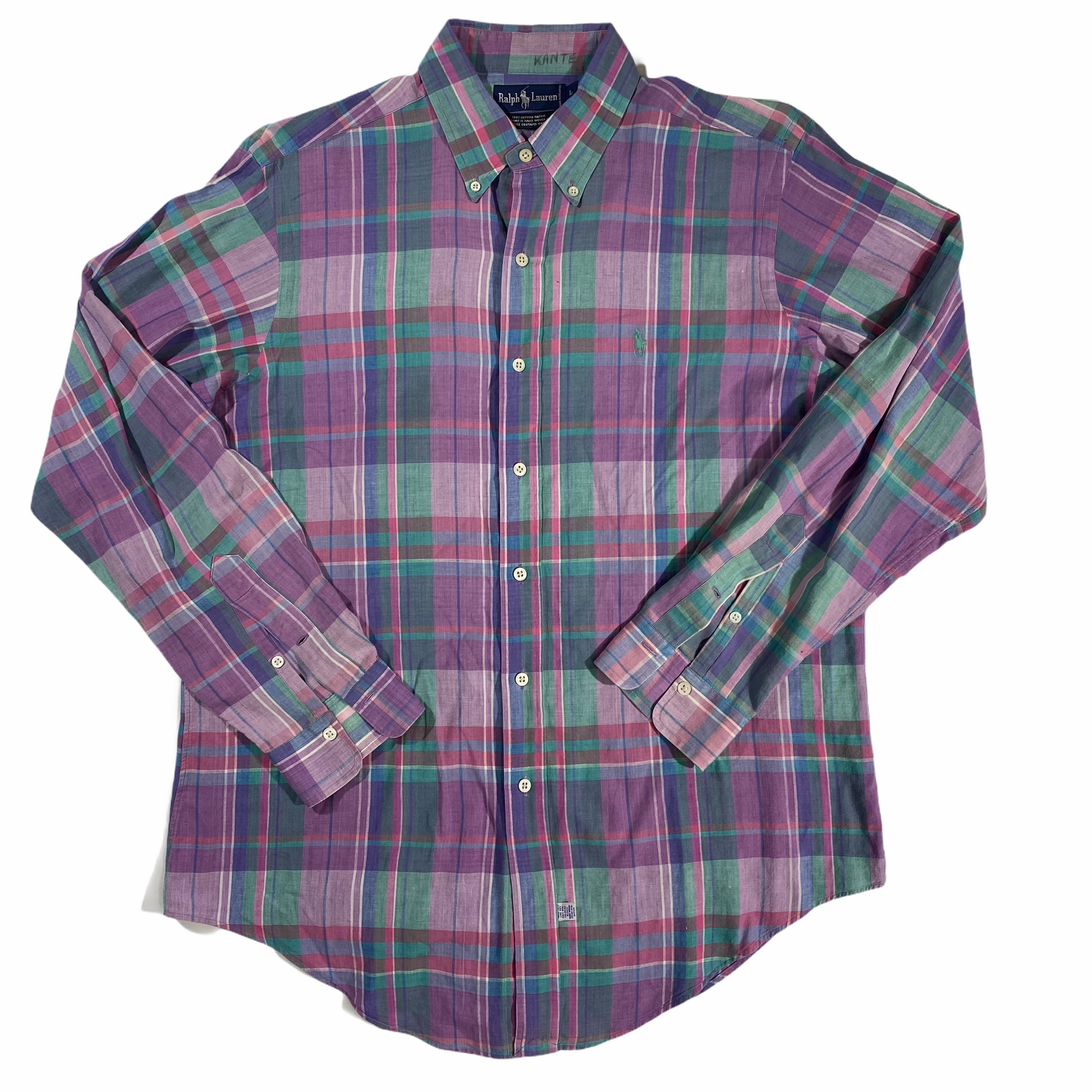 Ralph lauren madras shirt sales