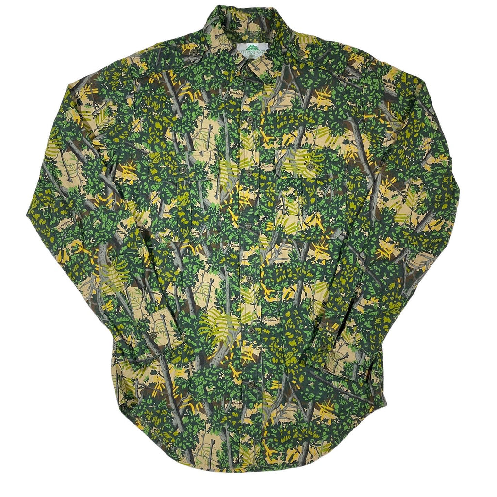 80s Bushlan camo shirt medium