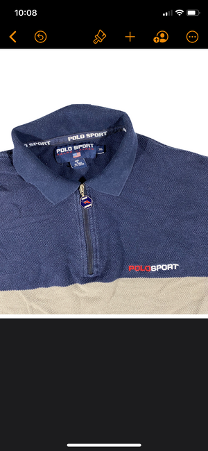 Polo sport long sleeve XL