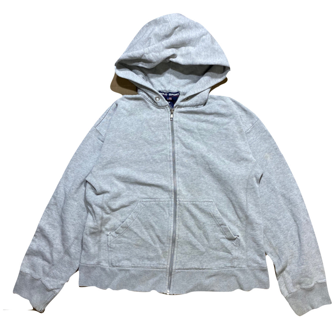 90s Polosport zip hood. women’s medium