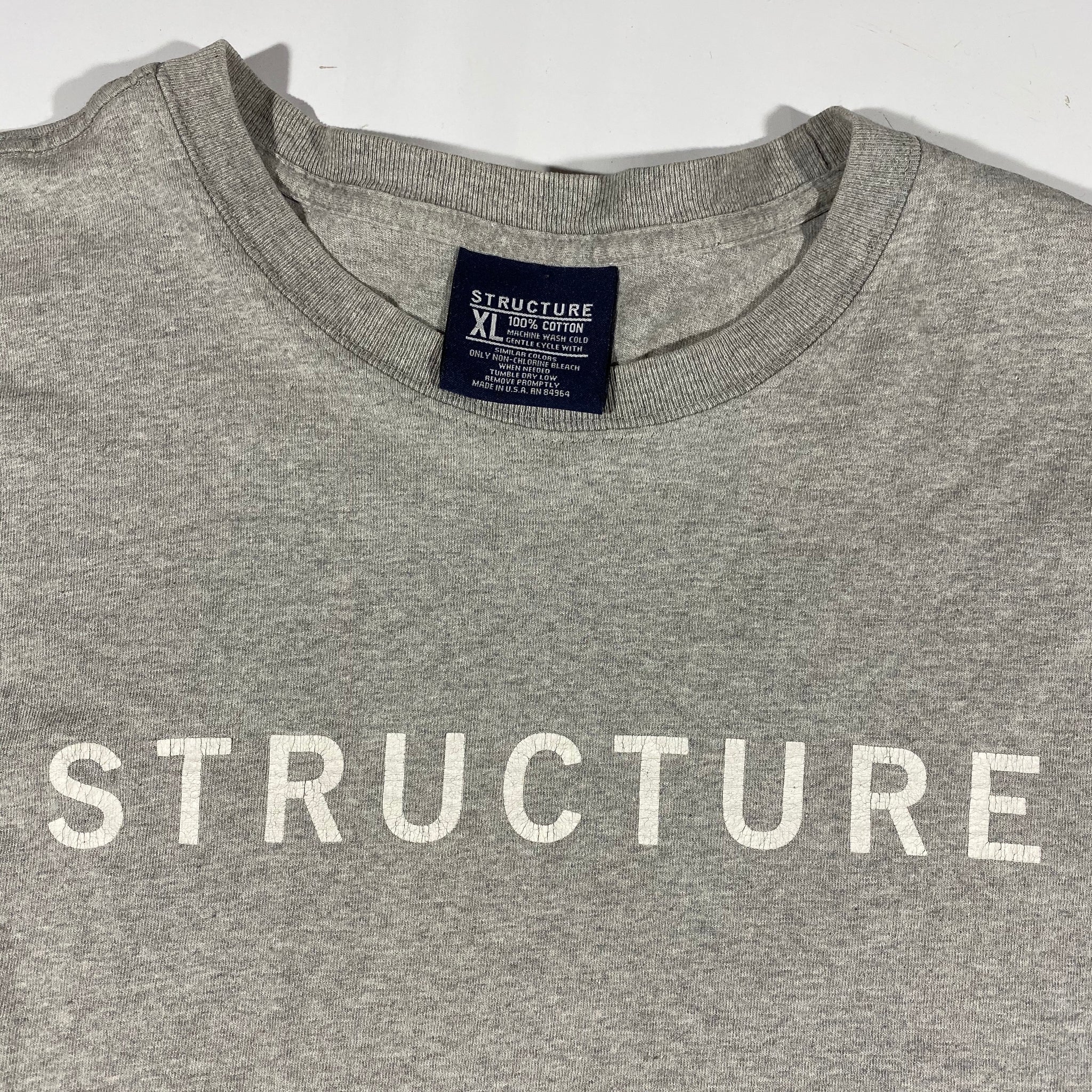90s Structure long sleeve. Made in usa🇺🇸 XL