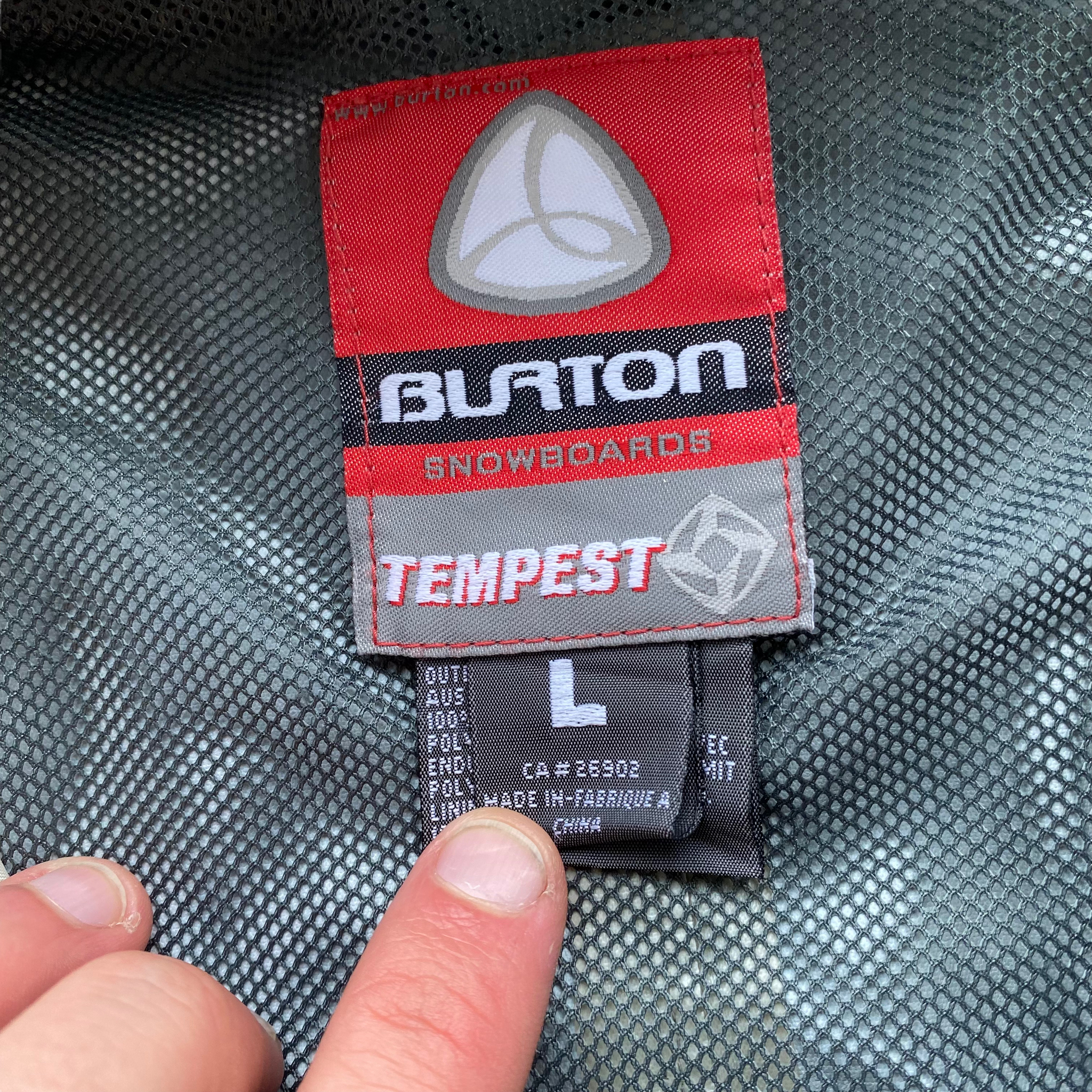 Burton tempest jacket large
