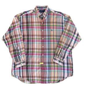 Ralph lauren indian madras top shirt