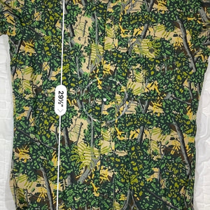 80s Bushlan camo shirt medium