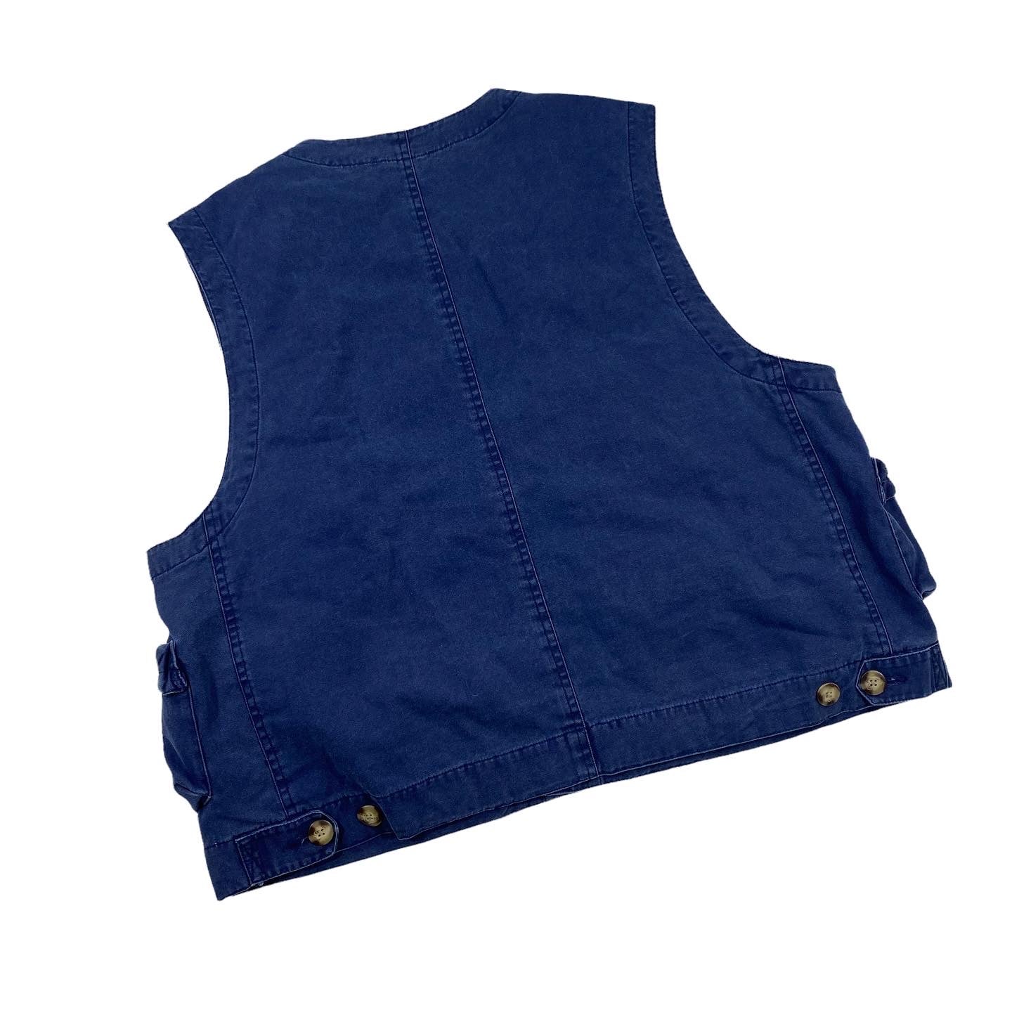 Abercrombie & fitch cargo vest XL
