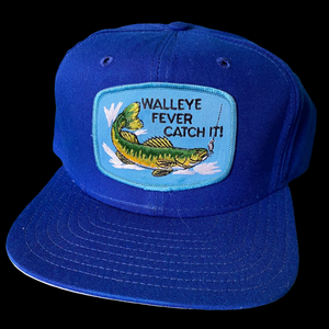 80s New era walleye snapback hat