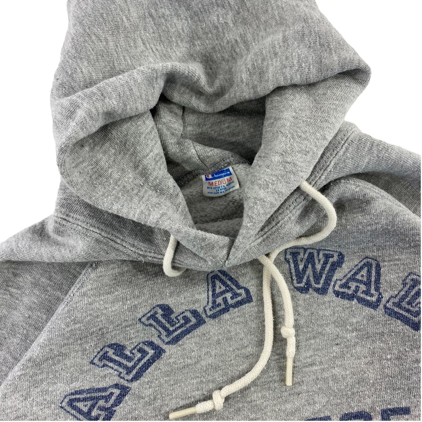 70s Champion blue bar walla walla hood Small fit – Vintage Sponsor