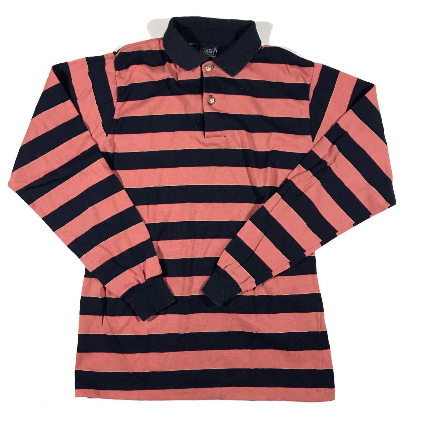 80s Gant striped polo. XS