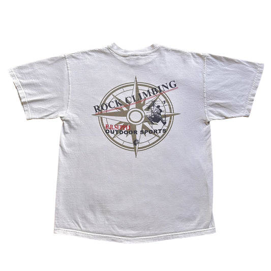 90s Rock climbing tee medium