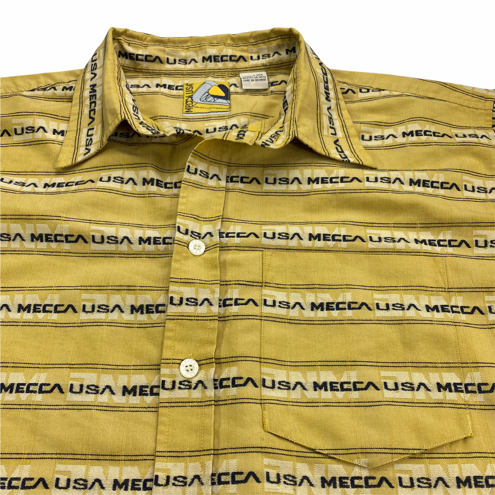 Y2K Mecca Button Up Shirt XL