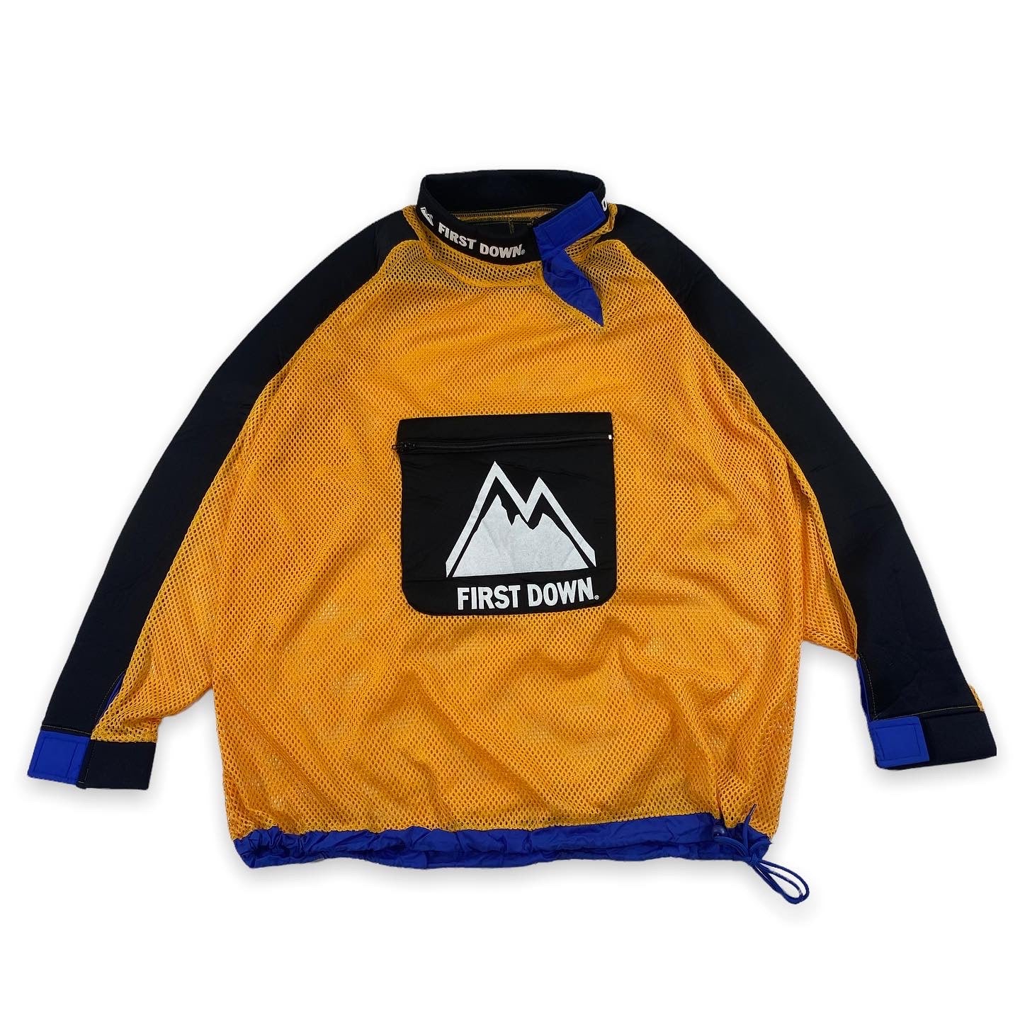 90s First down mesh and neoprene XL