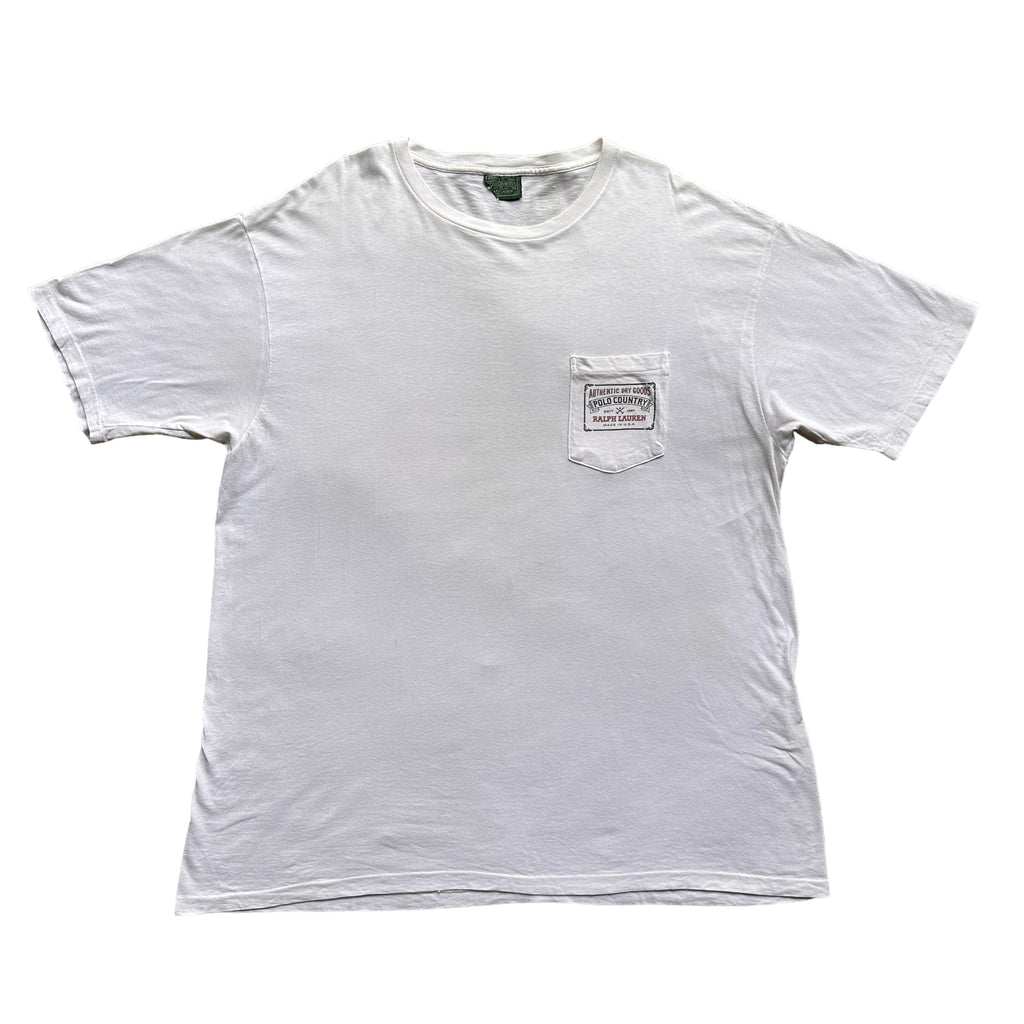 Polo country pocket tee large