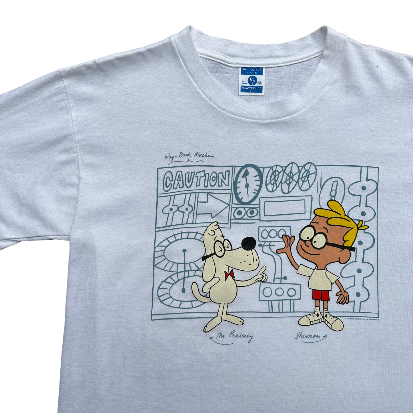 Mr Peabody and sherman tee XL