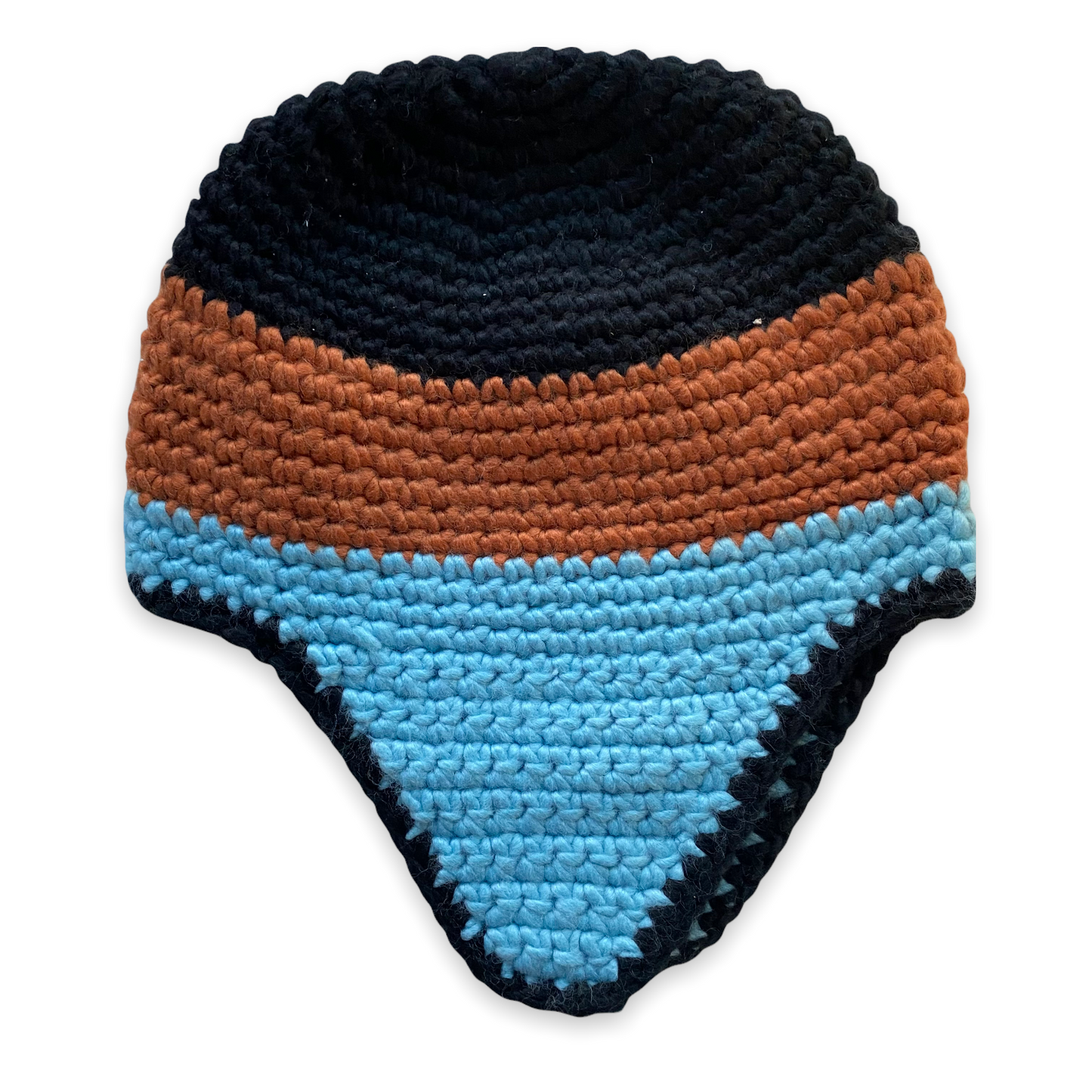 Analog earflap beanie