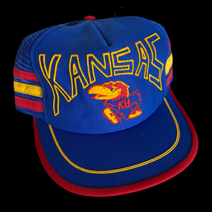 80s Kansas 3 Stripe Trucker Hat